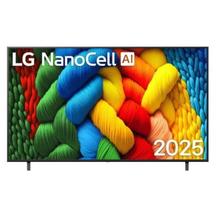 Televizor LG 43NANO82A6B 43inch 108cm LED 4K UHD DVB-T2/T/C/S2/S SmartTV webOS WIFI Bluetooth Negru