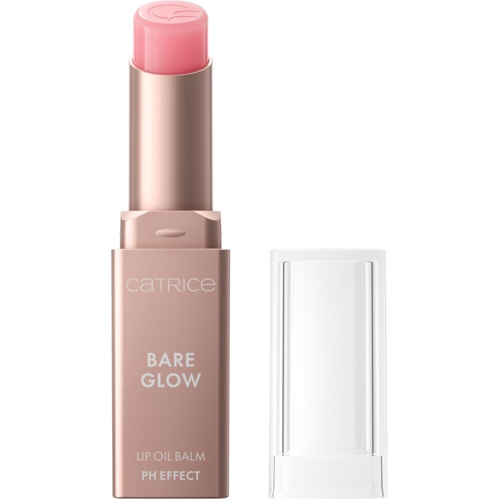 Balsam de buze Bare Glow Lip Oil Balm 010 - Cool Pink 3 g