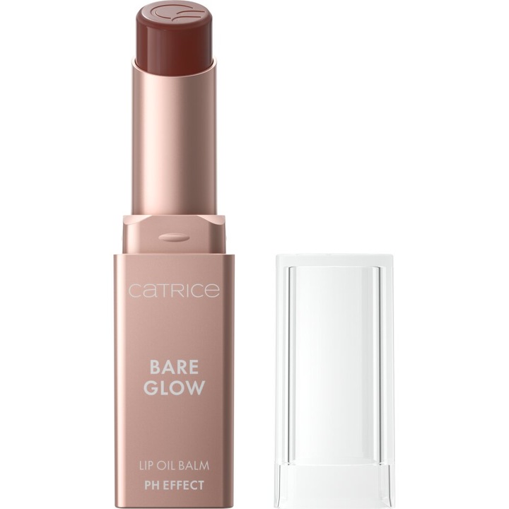 Balsam de buze Bare Glow Lip Oil Balm 020 - Warm Mahogany 3 g