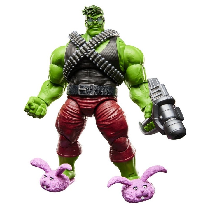 Колекционерска фигурка Hasbro Marvel Legends HASG2405 Професор Хълк, с множество точки на артикулация, многоцветна, 15 см