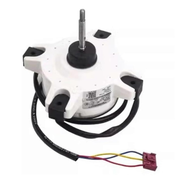 Мотор вентилатор компресор за климатик FRU-CJK0424-260903-490, brushless DC, защита от прегряване, за външно тяло, бял