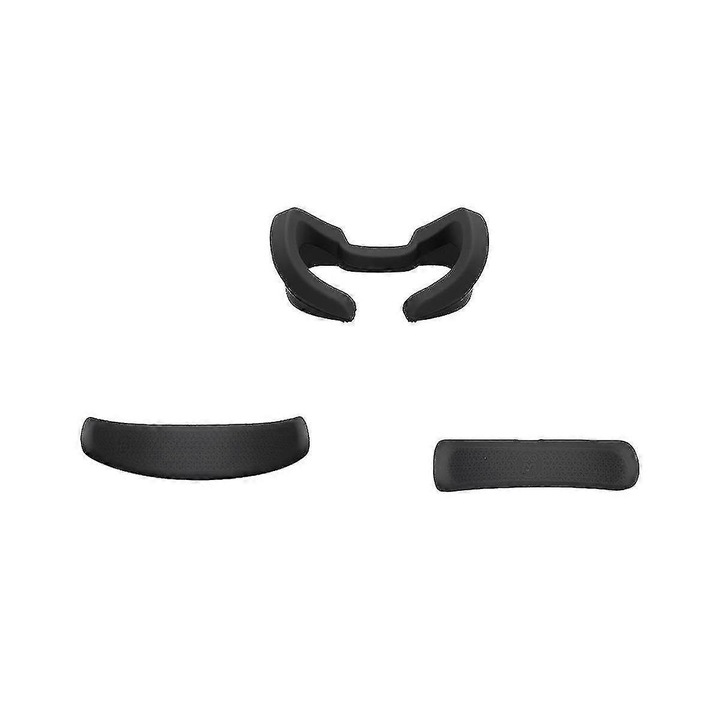 Силиконов защитен калъф за Oculus Rift S FRU-CJK0424-260903-2145, устойчив на пот и замърсяване, черен, комплект от 3 части