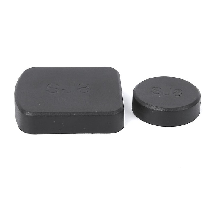 Капачка за защита на обектива против прах SJCAM SJ8 Pro/Air Plus, пластмасова, черна