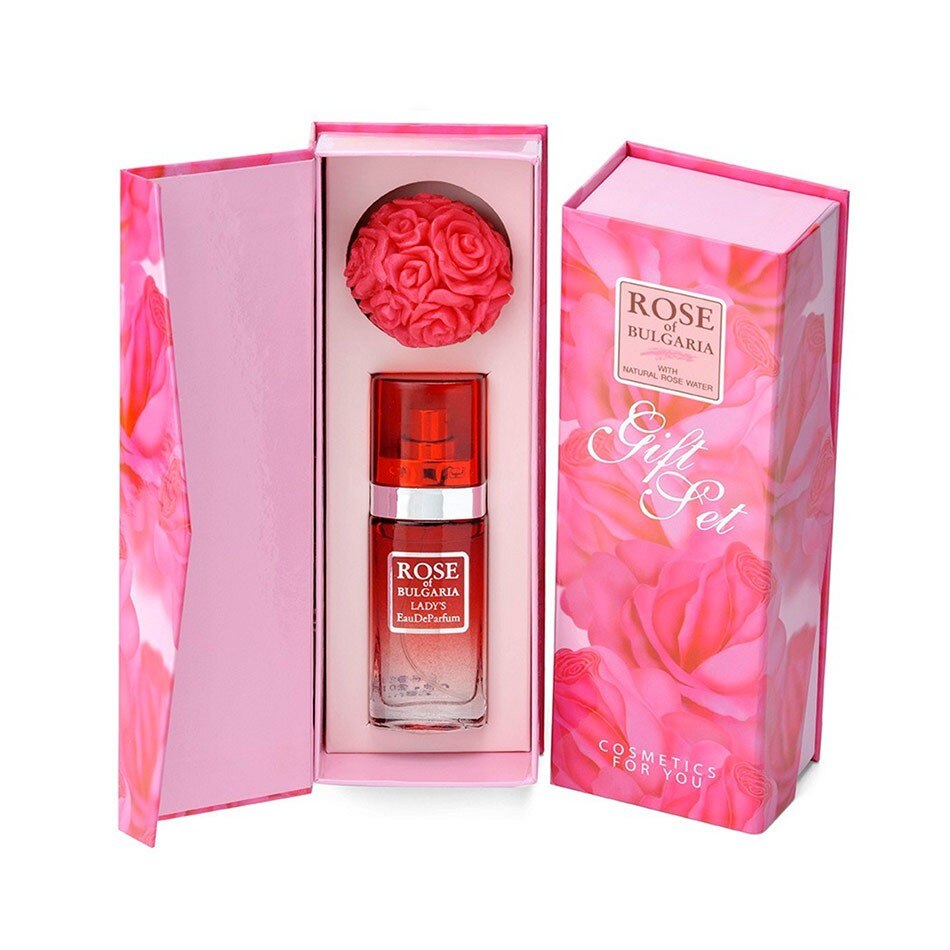 Set cadou Rose Of Bulgaria Parfum 25Ml + Sapun Big Ball 50gr