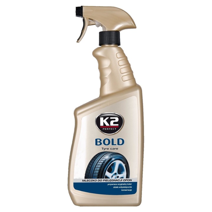 Pulverizator solutie profesionala de curatat/intretinere anvelope K2 Bold 700 ml