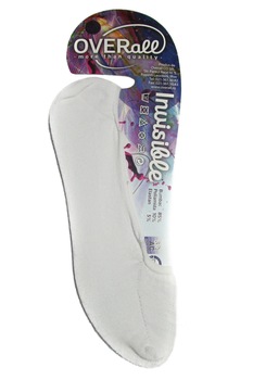 Sosete Invisible pentru femei, Overall, Alb Sosete Invisible pentru femei, Overall, Alb