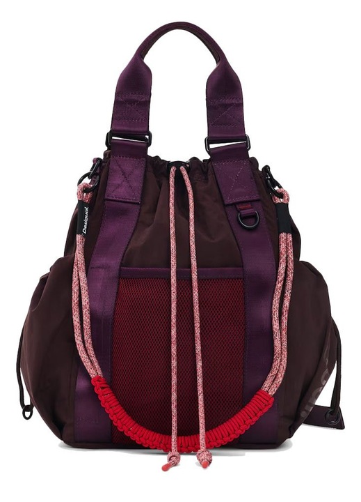 Раница Desigual Tannith Globe W 26WAKY06-3004, Жени, Лилав, 26x12x28 см