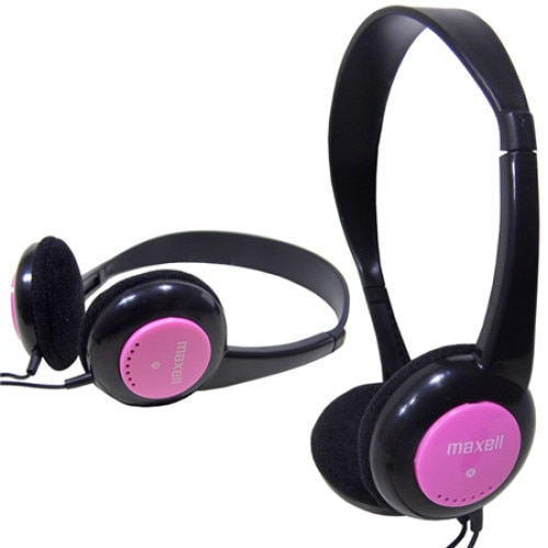 Casti Maxel roz pentru copii -303496.00.CN