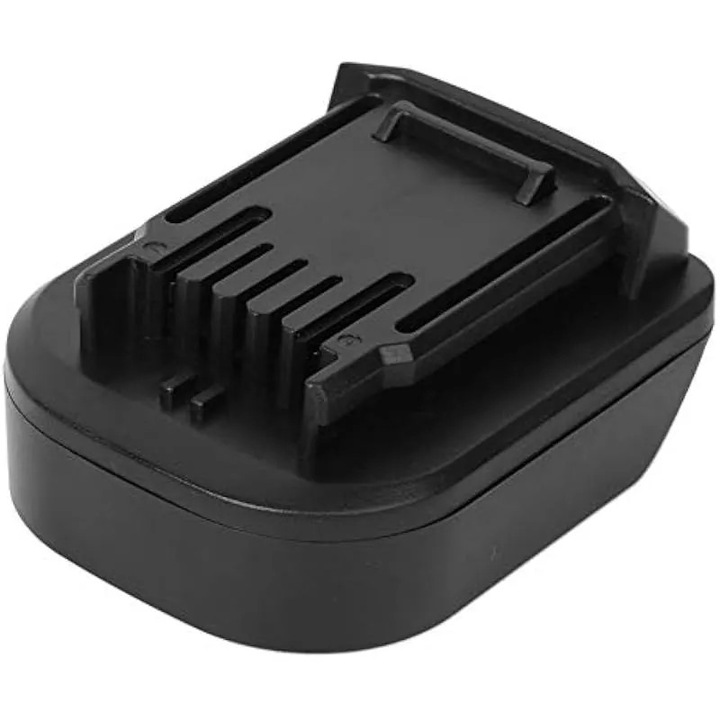 Adaptor baterie WORX Green cu 5 pini, convertor baterie litiu 18V, accesoriu scule electrice pentru burghie electrice WORX Green, constructie durabila din plastic
