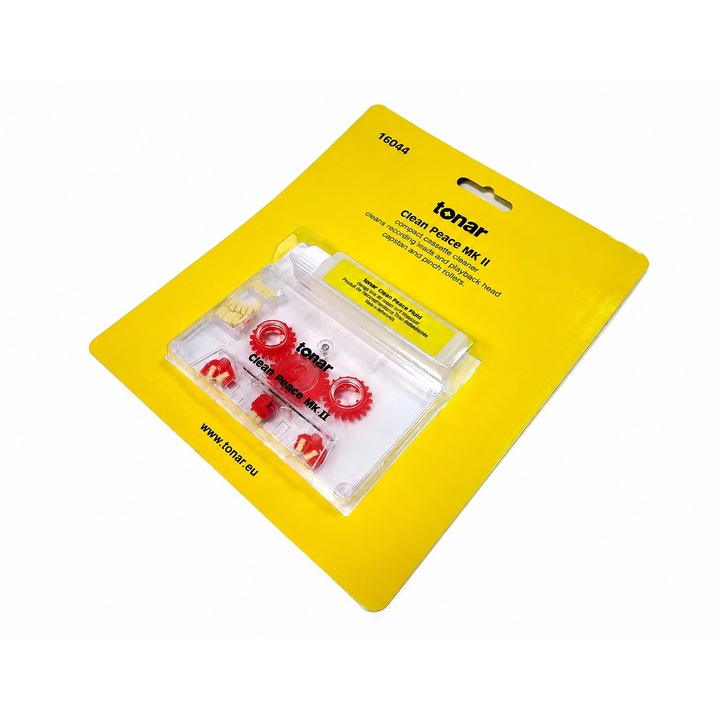 Tonar Clean Peace MKII kazettás magnó tisztító készlet, kazetta és 20 ml folyadék