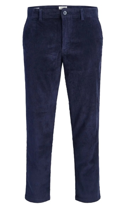 Jack & Jones Раирани панталони чино, мъжки, със средна талия, Regular Fit, JPSTOLLIE, Тъмносин, Тъмно морско синьо