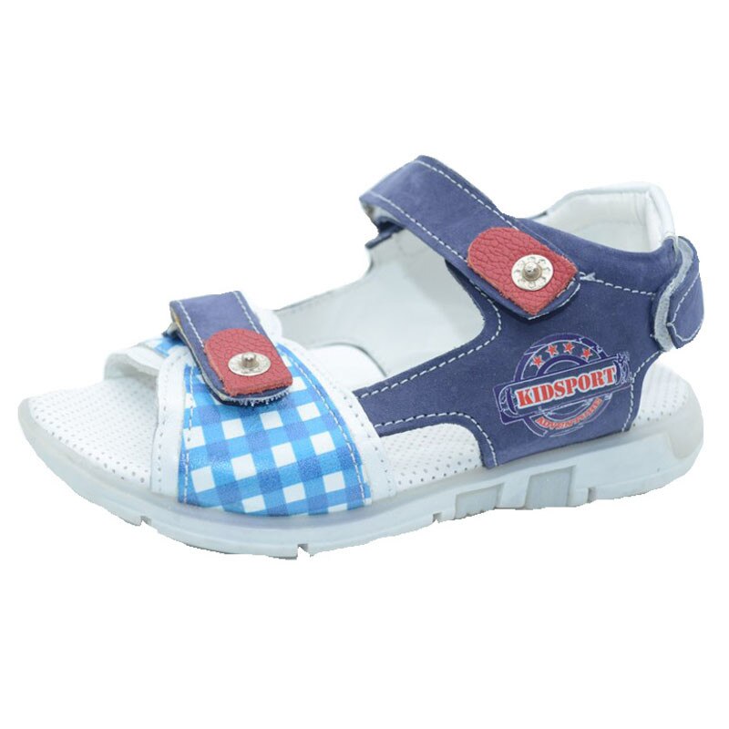 Sandale din piele pentru baieti Scode, Multicolor