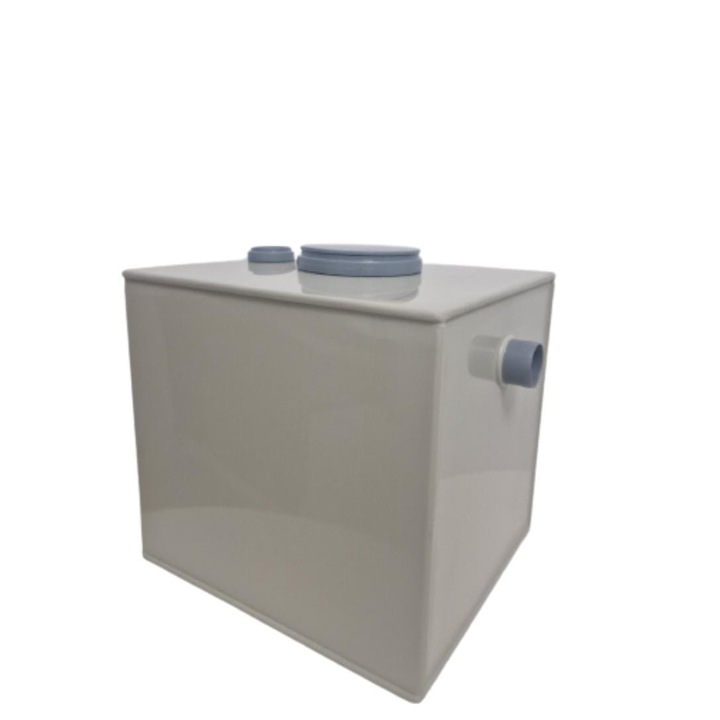 SEPARATOR GRASIM capacitate 30 litri, SUB- CHIUVETA, compact si rezistent, pentru spatii comerciale si bucatariI, rezistent la manipulare si factori chimici, grosime perete separator 4 mm