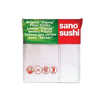 Sano Sushi Zigzag Floor Cloth Lavete Pentru Pardoseala Sano Sushi Zigzag Floor Cloth Lavete Pentru Pardoseala