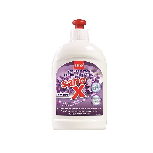 Crema De Curatat Universala Sano X Cream Lavanda 500 ML