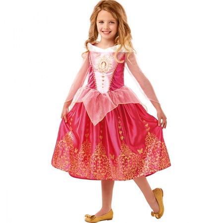 Rubies 5 4136 – Aurora-Perücke – Hochwertige Cosplay-Perücke Für Prinzessinnen-Kostüme, Perfekt Für Fasching, Halloween & Märchenpartys