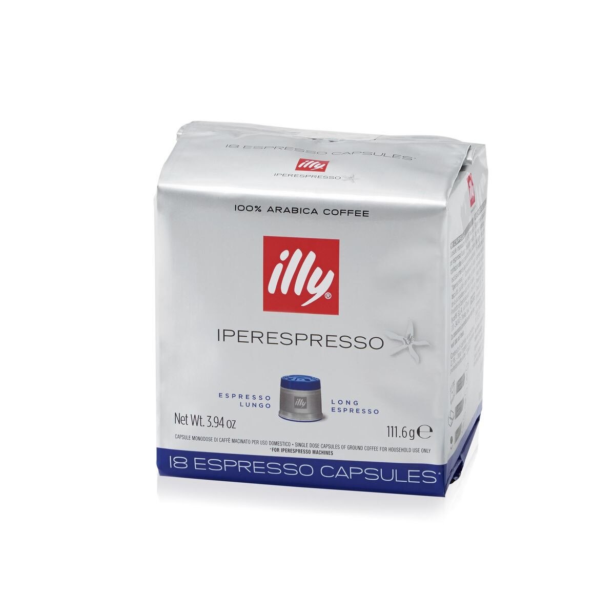 Capsule cafea Illy Iperespresso Lung, 18 capsule