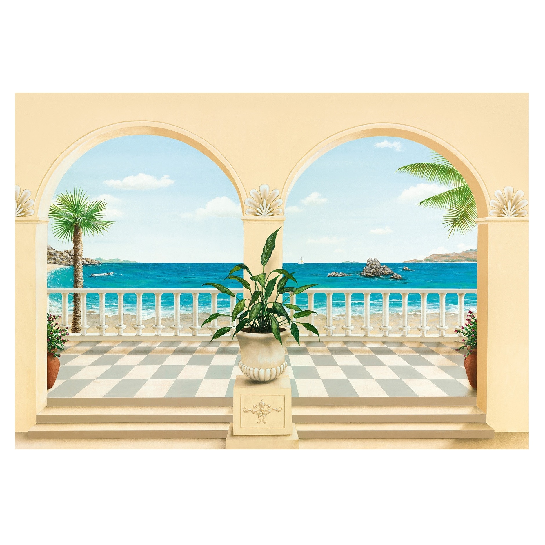 Fototapet , Categoria Deluxe , Gama Wall Murals , 8 piese , dimensiuni 366x254 cm , 00103