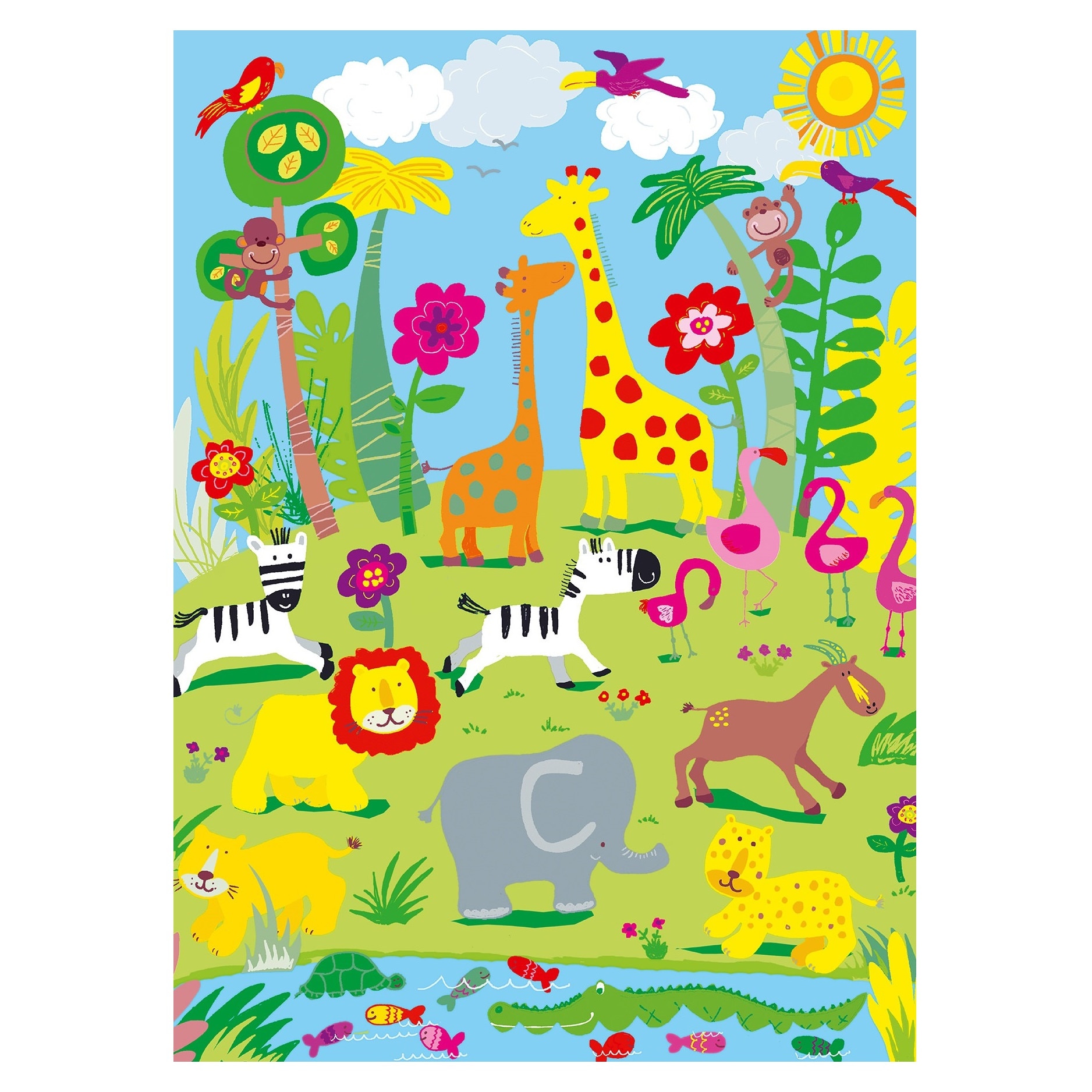 Fototapet , Categoria Deluxe , Gama Wall Murals , 4 piese , dimensiuni 183x254 cm , 00418