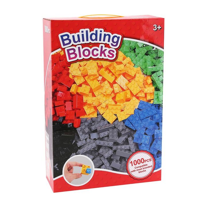 Set piese de construit - compatibil Lego - 1000 piese