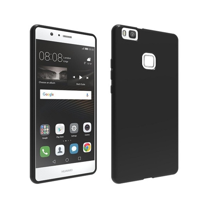 Капак за Huawei P9 Lite 2016, MyStyle Perfect Fit, черен