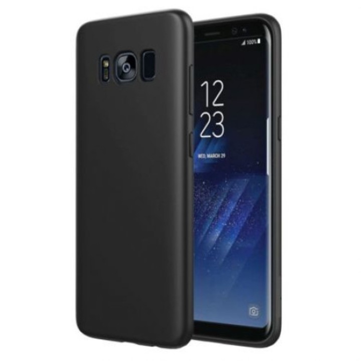 Калъф за Samsung Galaxy S8 Plus, MyStyle Perfect Fit, черен