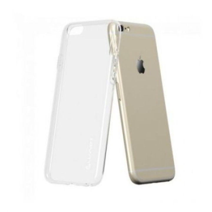 Калъф MyStyle, За Apple Iphone 6 Plus / Apple Iphone 6S Plus, Тънък, TPU, Прозрачен