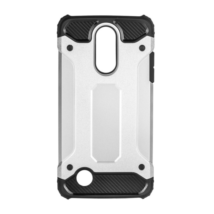 FORCELL LG K10 2017 Armor Silver Case