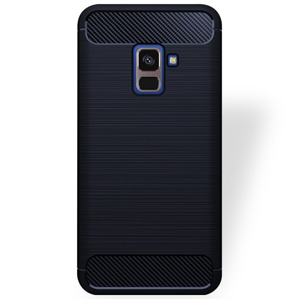 Husa SAMSUNG Galaxy A3 2017 Carbon Bleumarin FORCELL