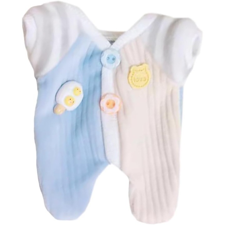 Papusa Plus 20cm - Salopeta Albastra Culoare Bloc