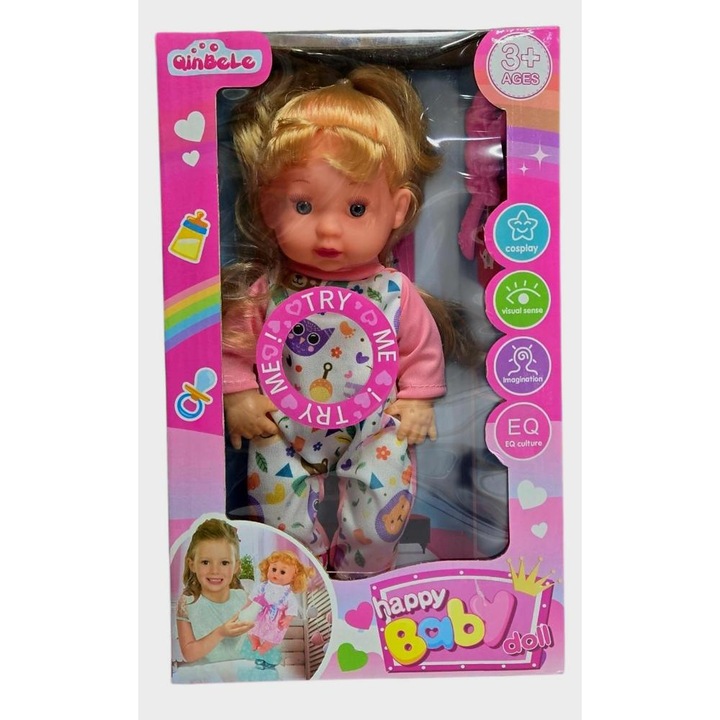 Papusa cu sunete 25 cm