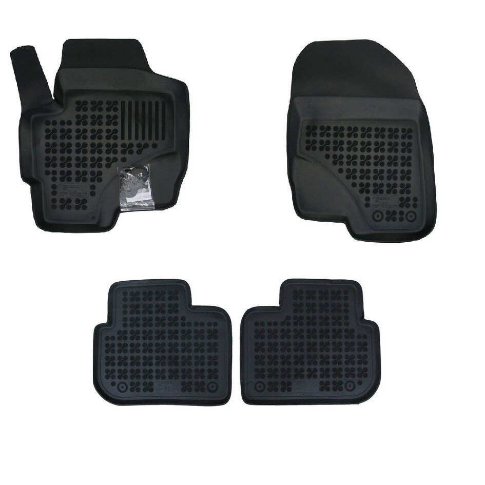 Covorase premium LUX interior cauciuc Mitsubishi Colt 3D dupa 11/2008