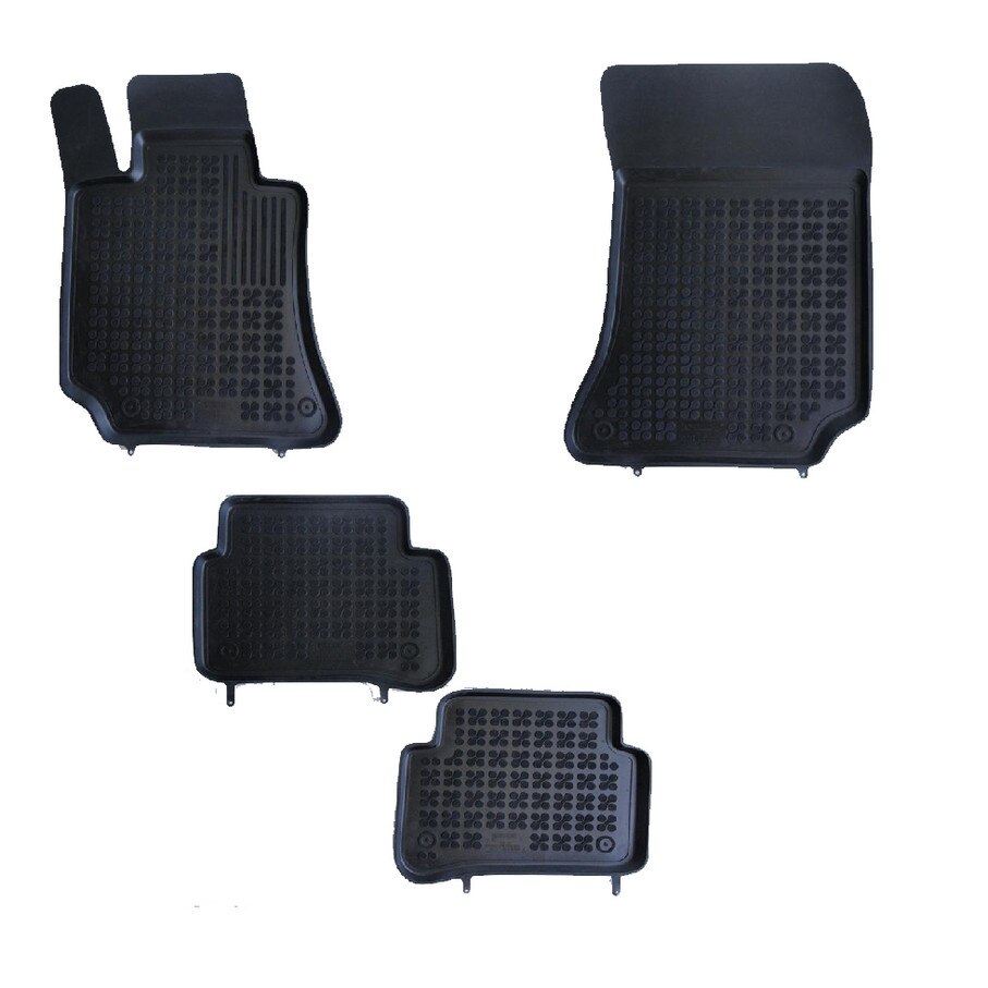 Covorase premium LUX interior cauciuc Mercedes E-Klasse W212 dupa 2009