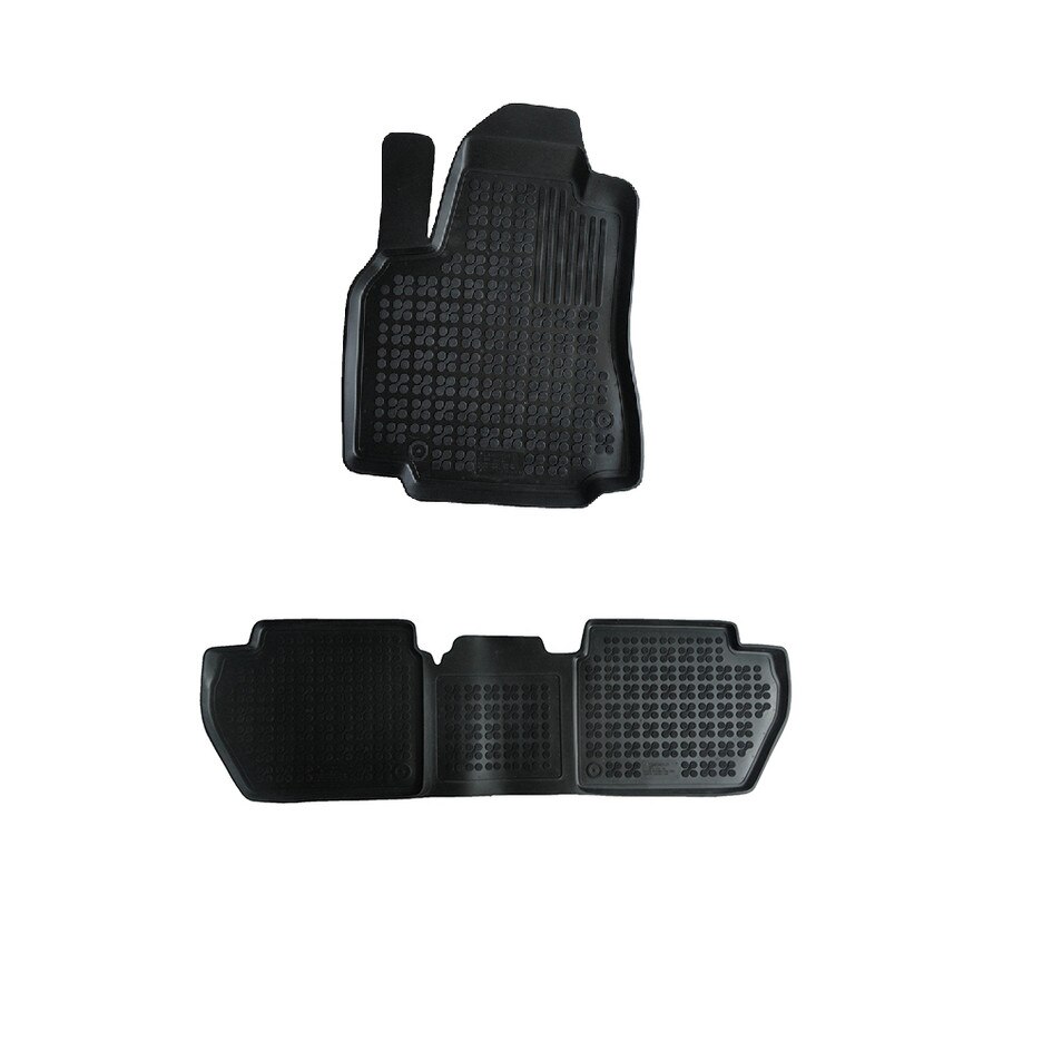 Covorase premium LUX interior cauciuc Peugeot Partner dupa 2008