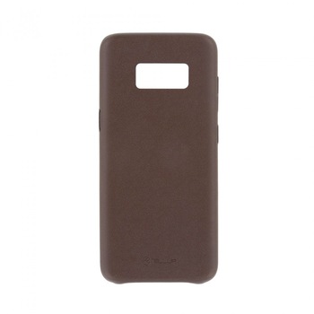 Husa Tellur PU Slim cover pentru Samsung S8, Brown - TLL121392 Husa Tellur PU Slim cover pentru Samsung S8, Brown - TLL121392