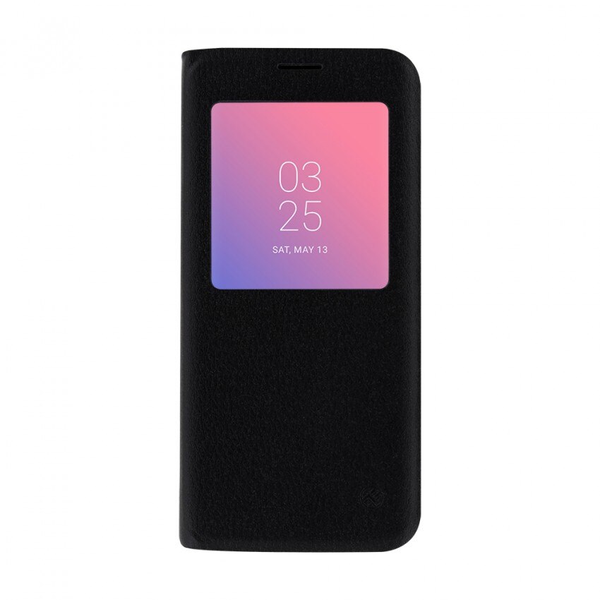 Husa Tellur Window Book case pentru Samsung S8, Black - TLL185011942474