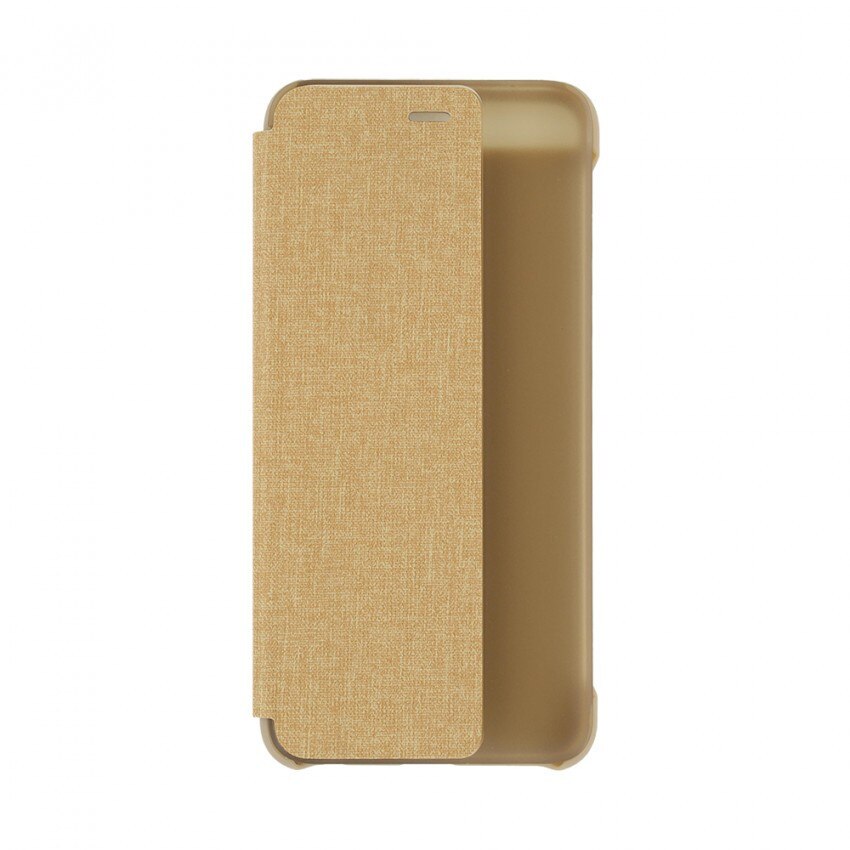 Husa Tellur Smart window case 1 pentru Huawei P10, Beige - TLL185031