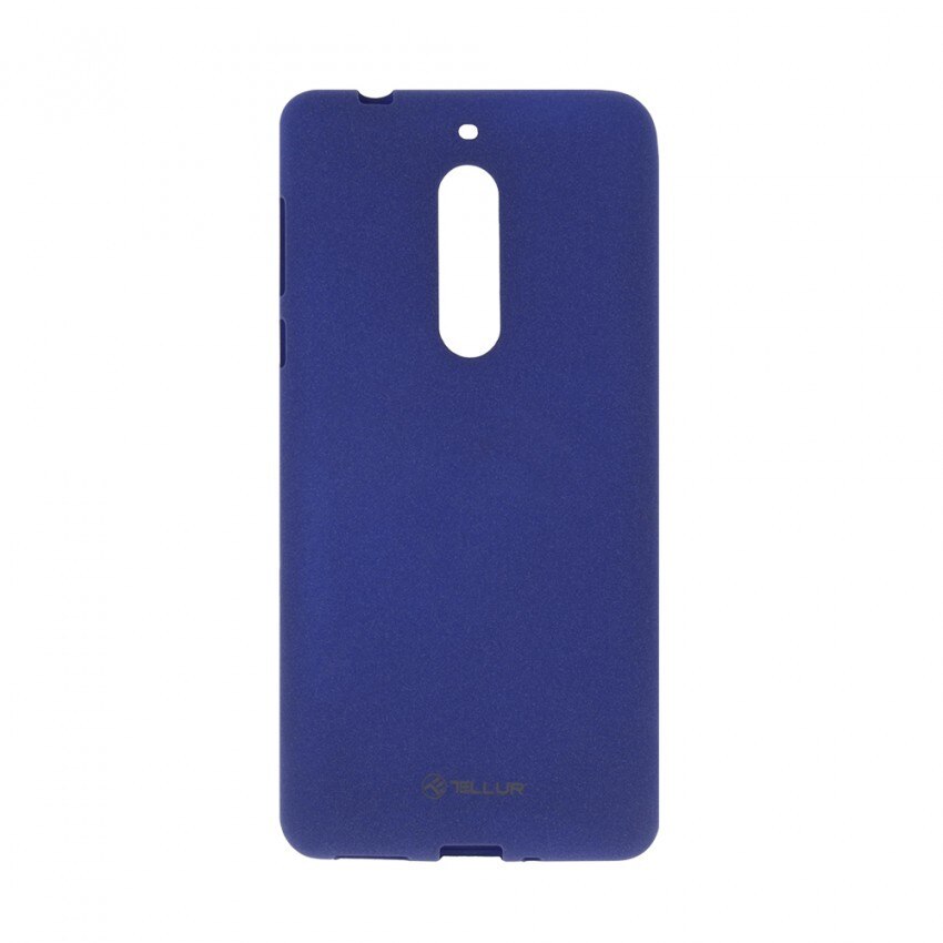 Husa Tellur Sand silicon case for Nokia 5, Blue