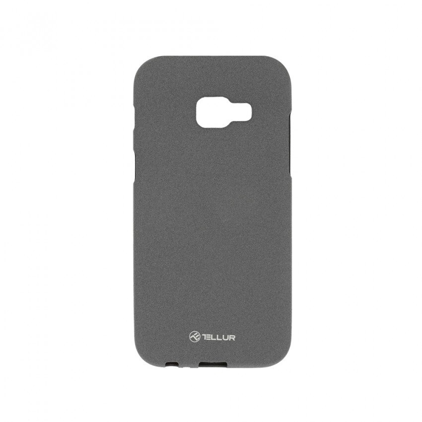 Carcasa Tellur Sand Silicone pentru Samsung Galaxy A3 2017, Gri
