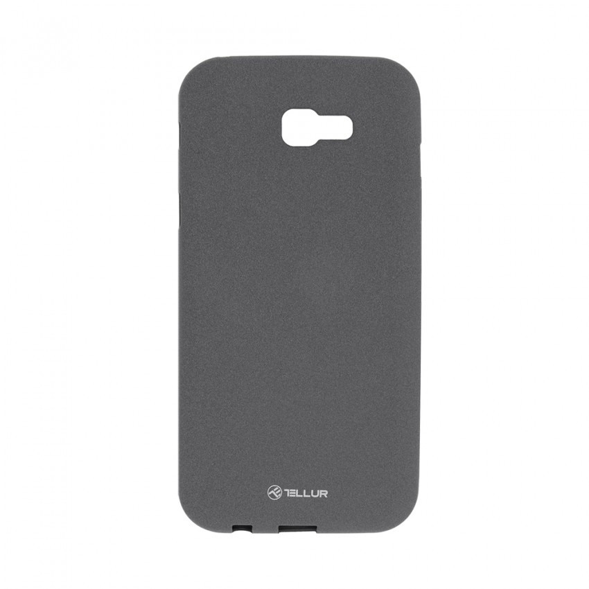 Husa Tellur Sand silicon case pentru Samsung A7 2017, Grey - TLL121452