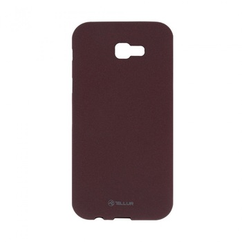 Husa Tellur Sand silicon case pentru Samsung A7 2017, Burgundy - TLL121442 Husa Tellur Sand silicon case pentru Samsung A7 2017, Burgundy - TLL121442