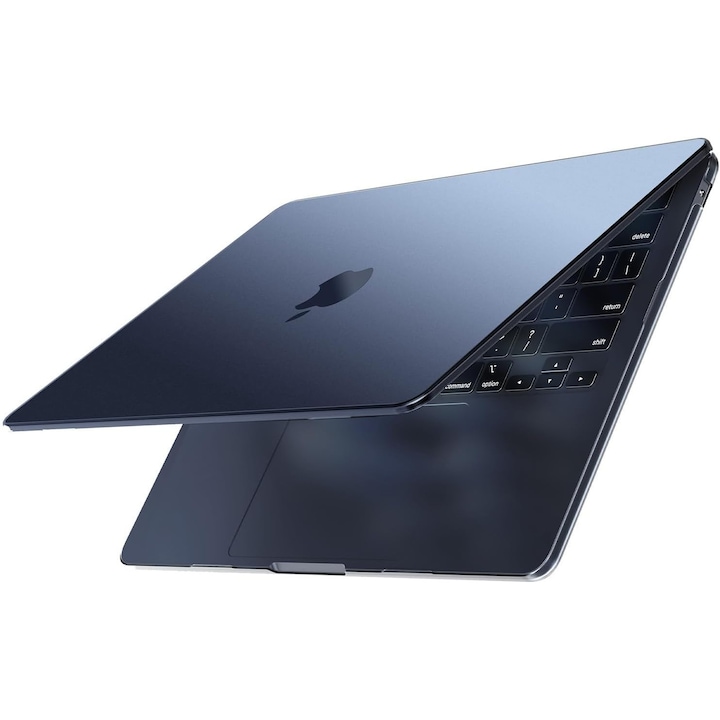 Carcasa Protectie Mata Ultra Subtire EooCoo pentru MacBook Air 15" M2/M3/M4/M5 - Midnight