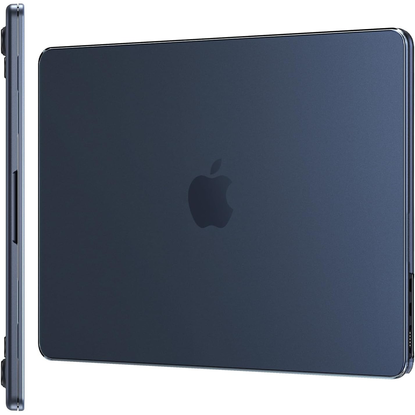 Carcasa Protectie Mata Ultra Subtire EooCoo pentru MacBook Air 15" M2/M3/M4/M5 - Midnight