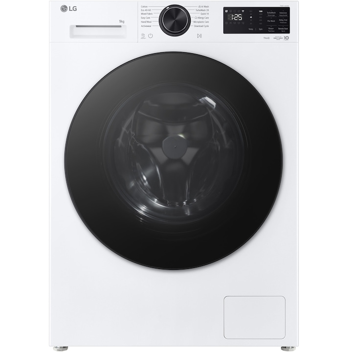 Masina de spalat rufe LG F2X50S9TLB,Direct Drive, 9 Kg, 1200 RPM, TurboWash, AI Wash, Wifi, Clasa A