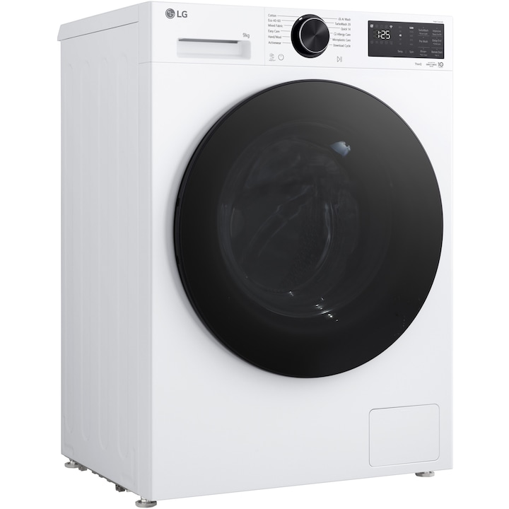 Masina de spalat rufe LG F2X50S9TLB,Direct Drive, capacitate 9 Kg, 1200 RPM, TurboWash, AI Wash, Wifi, Clasa A