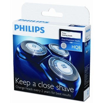 Capete de barbierire Philips HQ8/50, Sistem lame Super Lift&Cut, compatibilie Philips Shaver Seria AT, PT Capete de barbierire Philips HQ8/50, Sistem lame Super Lift&Cut, compatibilie Philips Shaver Seria AT, PT
