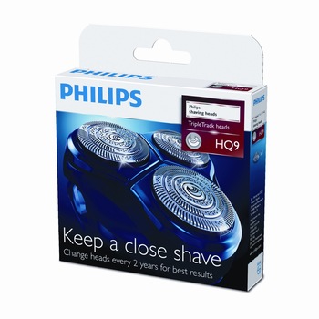 Capete de barbierire Philips HQ9/50, Sistem lame Super Lift&Cut, compatibilie Philips Shaver Seria HQ8, HQ9 Capete de barbierire Philips HQ9/50, Sistem lame Super Lift&Cut, compatibilie Philips Shaver Seria HQ8, HQ9