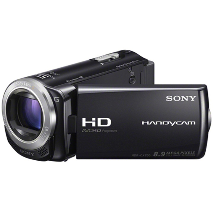 Видеокамера Sony Handycam HDR-CX 260VE, FullHD, Black