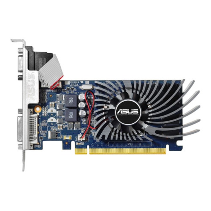 Placa video Asus nVidia GeForce GT520, 1024MB, GDDR3, 64bit, HDMI, DVI, PCI-E