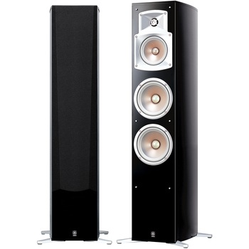 Pereche Boxe Pasive Yamaha NS-555, 100W RMS, Negru Lucios Pereche Boxe Pasive Yamaha NS-555, 100W RMS, Negru Lucios